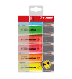 Stabilo Boss original highlighter 6 stuks in etui