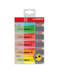 Stabilo Boss original highlighter 6 stuks in etui