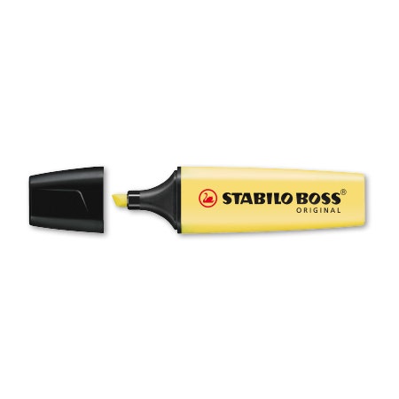 Stabilo Boss highlighter Pastel geel