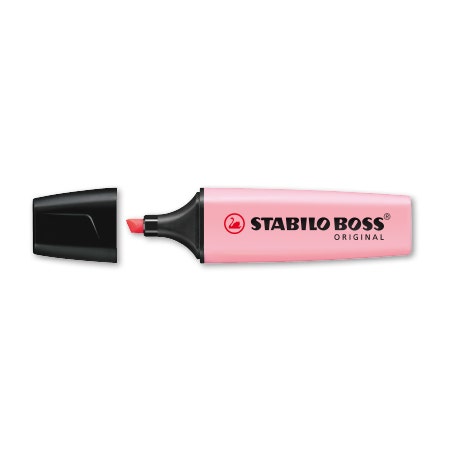 Stabilo Boss highlighter pastel roze