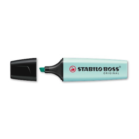 Stabilo Boss highlighter pastel licht blauw