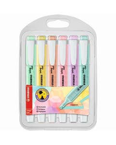 Stabilo Swing highlighter Cool Pastel 6 stuks in etui