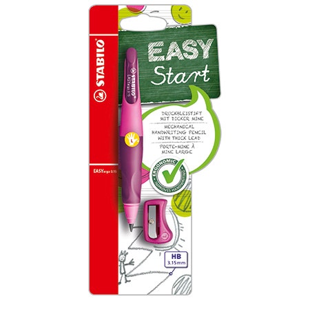 Stabilo Easy Ergo 3.15 links roze/lila