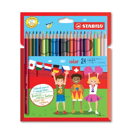 Stabilo Color potloden 24 stuks
