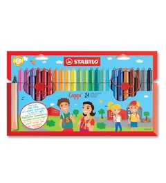 Stabilo Cappi viltstiften 24 stuks in etui
