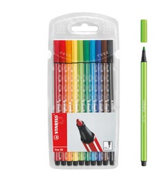Stabilo pen 68 viltstiften 10 stuks in box