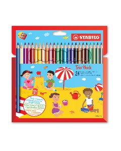 Stabilo Trio dikke kleurpotloden 24 stuks