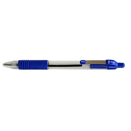 Zebra Balpen Z-grip blauw