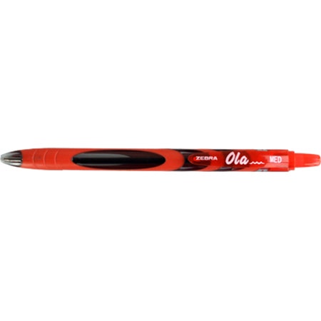 Zebra Balpen Ola rood