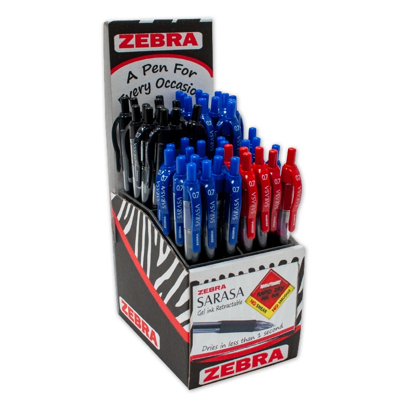 Gelpen Zebra Sarasa Quick Dry assorti