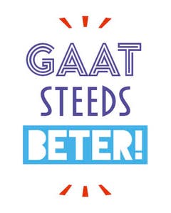 Beloningskaarten met positieve teksten
