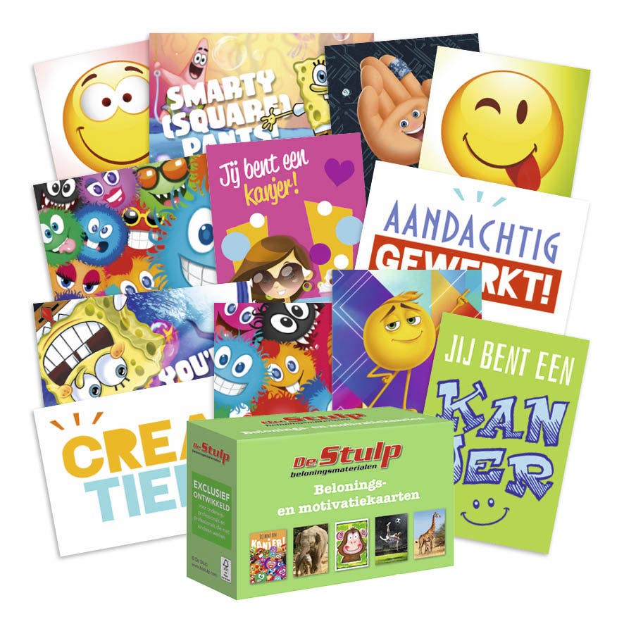 Beloningskaarten fantasiefiguren