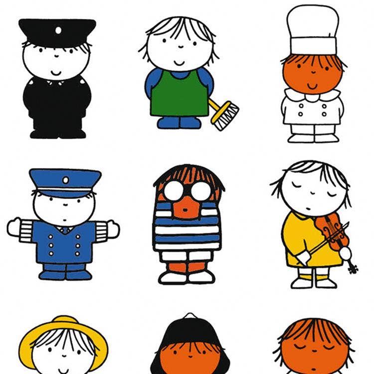 Beloningsstickers Dick Bruna Beroepen