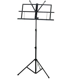 Muziekstandaard (opvouwbaar zwart)