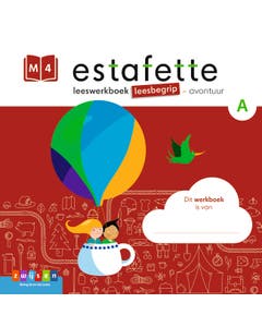 Estafette editie 3 - Groep 4 - werkboek leesbegrip M4-A (1 ex.)