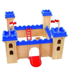 Groot houten kasteel