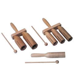 Houten 2 toon Guiro