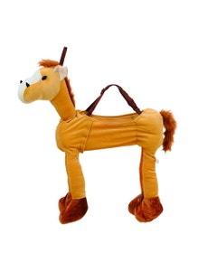 Step in & Go paard (lichtbruin)