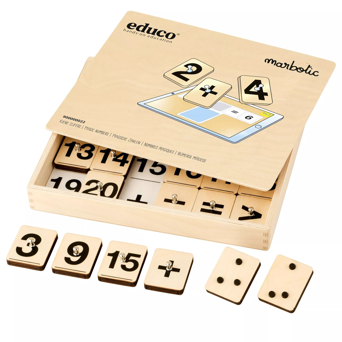 Kiene Cijfers  - Interactieve cijfer stempelset