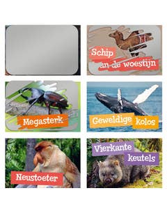 Krasstickers Specialisten Van Het Dierenrijk