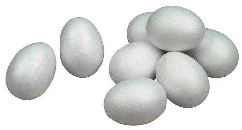 Piepschuim eieren