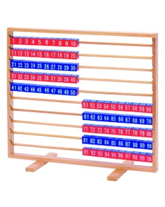 Telraam XXL tot 100 rood/wit 87x77cm