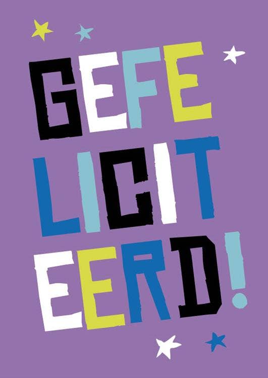 Miniposter Felicitatietekst
