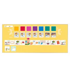 Schatkist editie 3 - Weekkalender bord (excl. kaartjes)