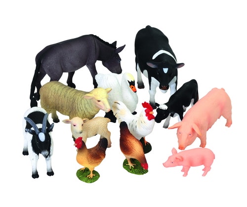 Boerderij dieren set 1 (14 ex.)