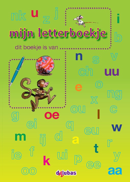 Beginnende Geletterdheid Letterboekje NIEUW (set van 5 exemplaren)