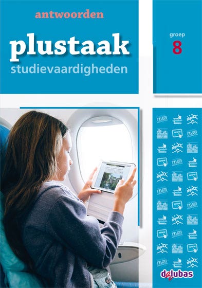 Plustaak Studievaardigheden - Antwoordenboek - groep 8