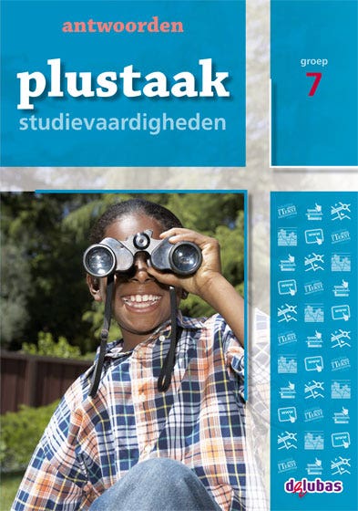 Plustaak Studievaardigheden - Antwoordenboek - groep 7