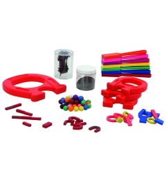 Grote set met magneten voor experimenten