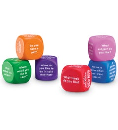 Gespreksdobbelstenen - Engels