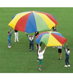 Parachute voor spel en dans