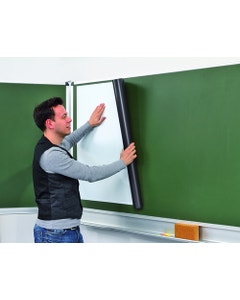 Oprolbaar magenetisch white board 90x125 cm