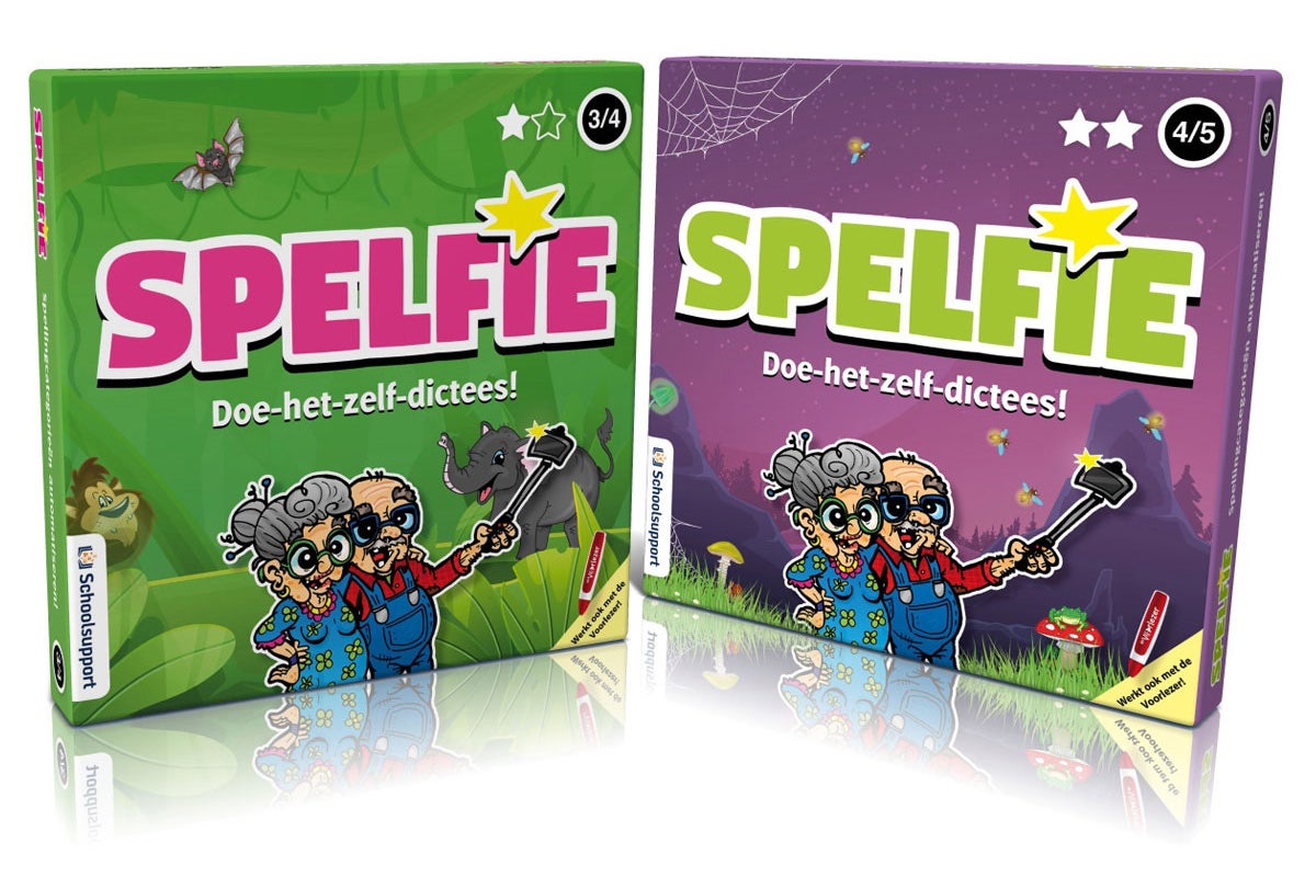 Spelfie Startset (2 speldozen en 1 Voorlezer)