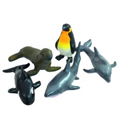 Zeedieren (set van 5 ex.)