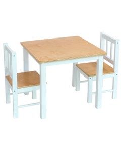 Tafel en stoelen set voor kinderen