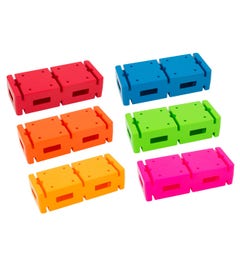 Baksteen (set van 6 kleuren)