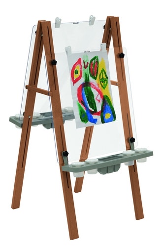 Dubbelzijdige schilderezel voor buiten - Met tekening