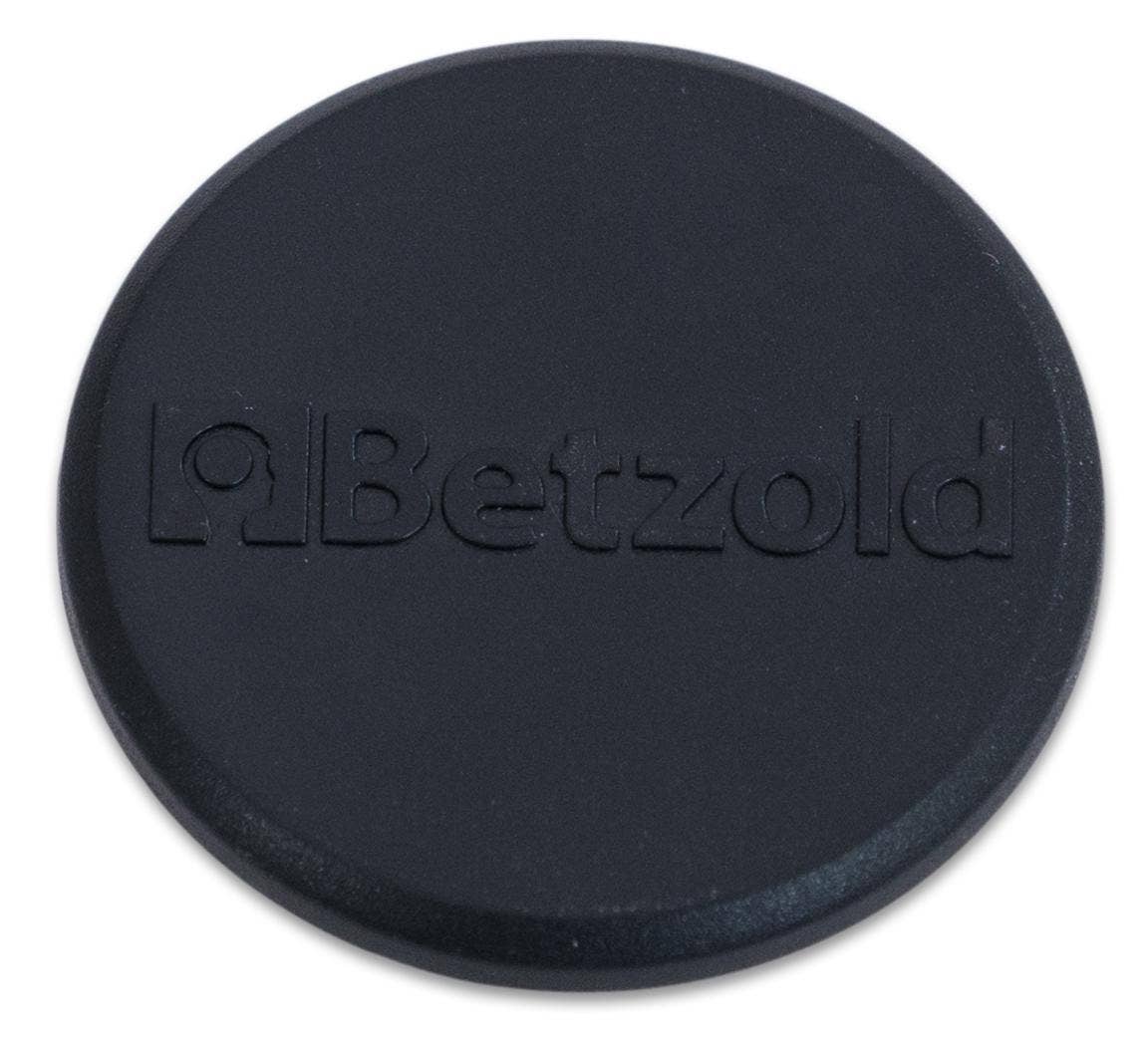 Magneten; 3 cm; 10 stuks.; zwart