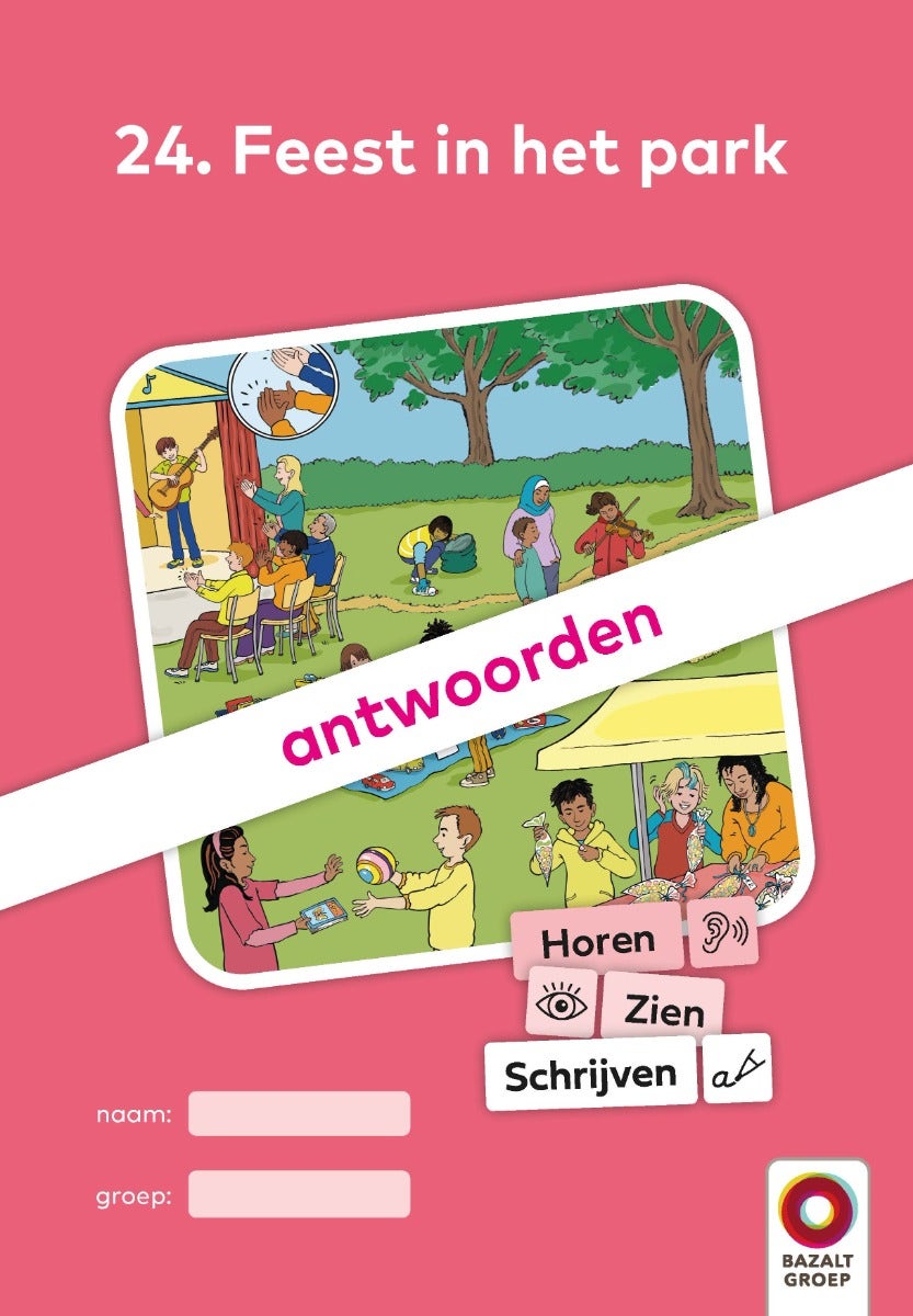 Antwoordenboek 24 (niveau 3) | Horen, Zien en Schrijven