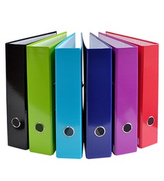 Ordner 8cm felle kleuren