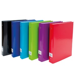 Ringband A4 2-rings felle kleuren