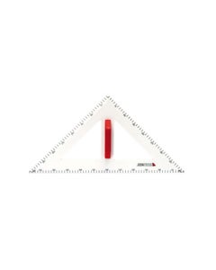 Geodriehoek magn. 1: 90-45-45 graden