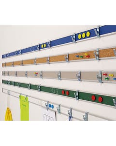 Dpresentatie rails magn. Whiteboard 1 m