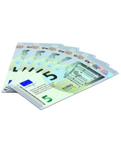 Magnetische euro's aanvulset (5 eurobiljetten- 5 stuks)