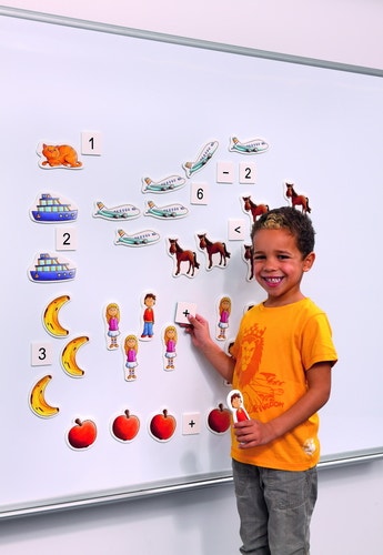 Magnetische rekenafbeeldingen (196 stuks)