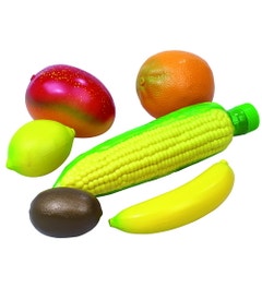 Fruit-shaker-set en maïs-guiro